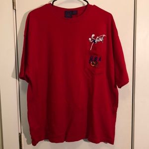 Vintage 1996 USA Olympics Warner brothers T shirt
